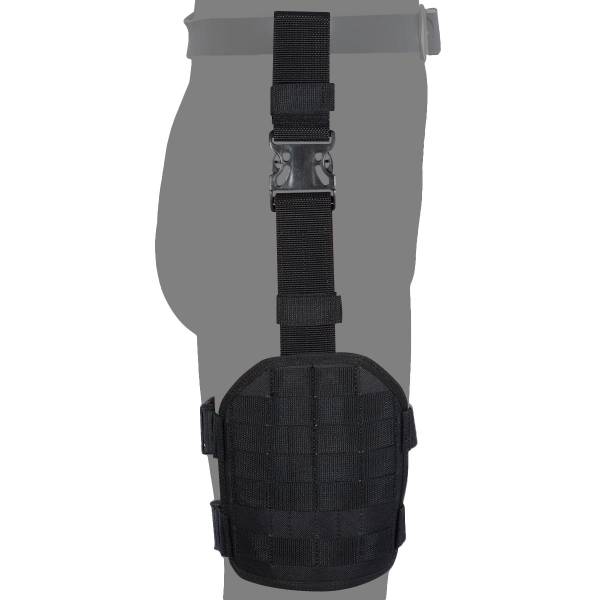 Платформа набедренная Азимут ( Azimut ) тактическая системы MOLLE черная (3207959) - HAKKI