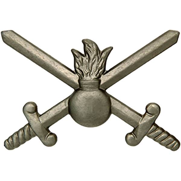 Эмблема ( знак ) петличная ( петлица ) Сухопутные войска защитная (2102046) - HAKKI