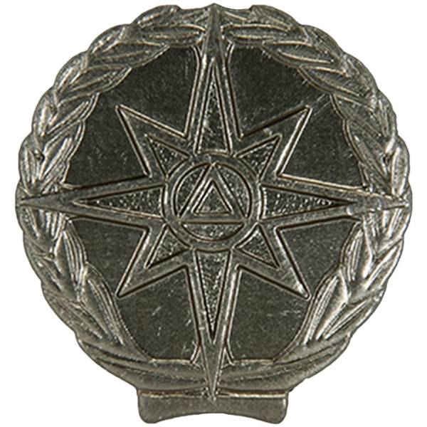 Эмблема ( знак ) петличная ( петлица ) МЧС защитная (2102104) - HAKKI