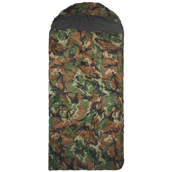 Мешок спальный ( спальник ) TRAFFIC ( ТРАФФИК ) Алтай-200 XXL СОС-А2к/xxl +25° 0° одеяло с капюшоном камуфлированный 225х180 200 г/кв.м нато (3307962) - ВОЕНТОРГ ТЫЛОВИК
