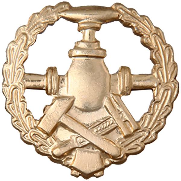 Эмблема ( знак ) петличная ( петлица ) Трубопроводные войска золотистая (2102074) - HAKKI