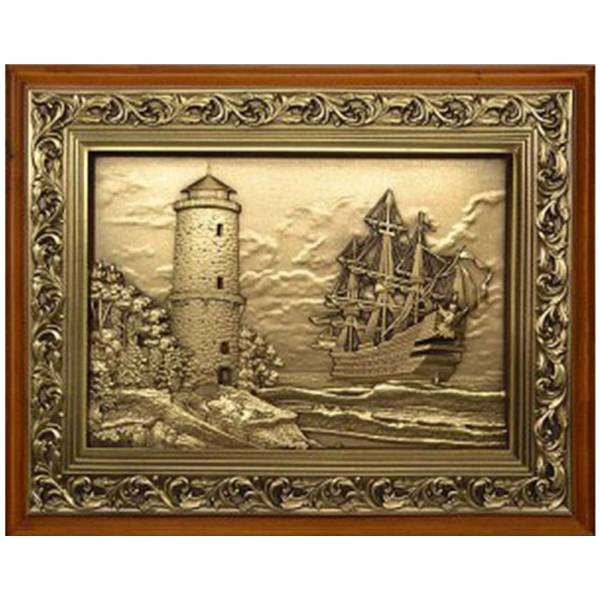 Ключница настенная Маяк деревянная 260х210х90 (4311073) - HAKKI