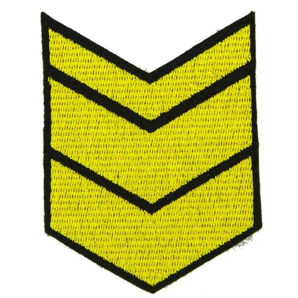 Знак - годичка ( нашивка шеврон ) нарукавный за выслугу лет ( по годам службы ) 11 лет вышитый (2508036) - HAKKI