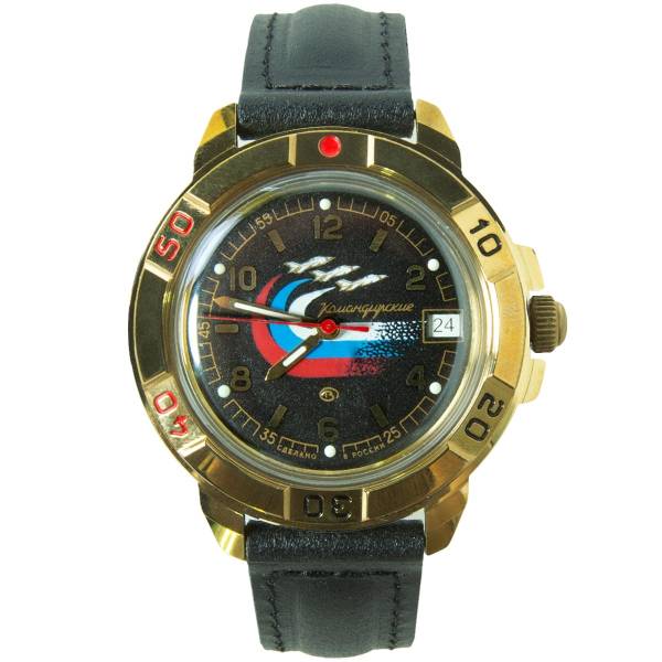 Часы наручные Восток ( Vostok ) Командирские с символикой ВВС России 439260 (4105102) - ВОЕНТОРГ ТЫЛОВИК
