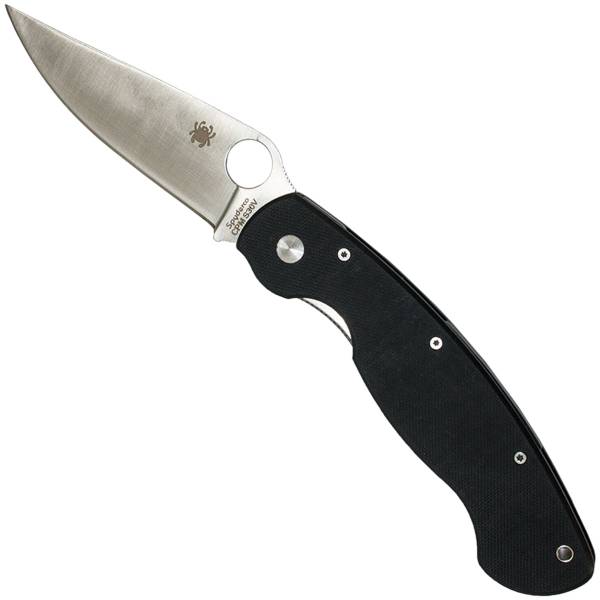 Нож складной Spyderco с клипсой CPM S30V черный (3914017)  - HAKKI