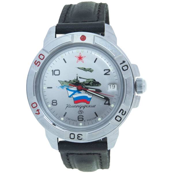 Часы наручные Восток ( Vostok ) Командирские с символикой ВС ( Вооруженные силы ) РФ 431535 (4105096) - ВОЕНТОРГ ТЫЛОВИК