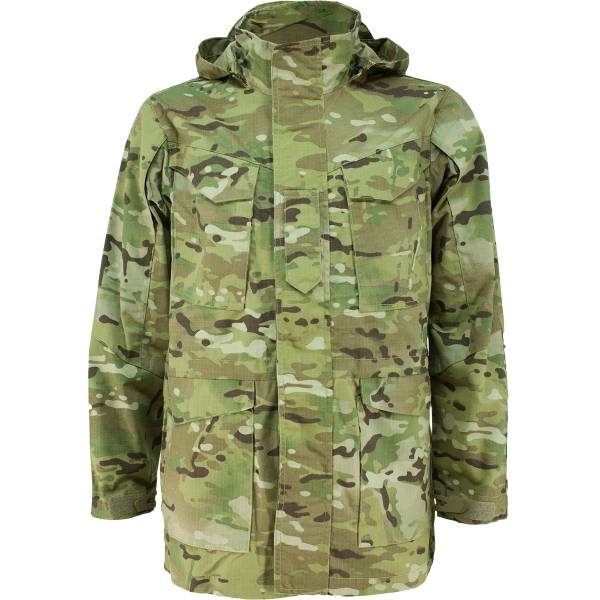 Куртка TAC тактическая демисезонная M65 FBI рип-стоп камуфлированная camo-multi (1105987) - HAKKI