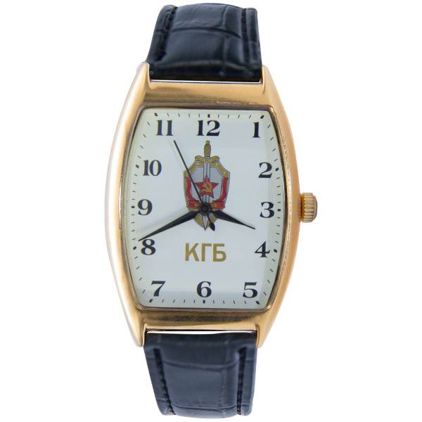 Часы наручные кварцевые с символикой КГБ 004-2-039/р (4101988) - HAKKI