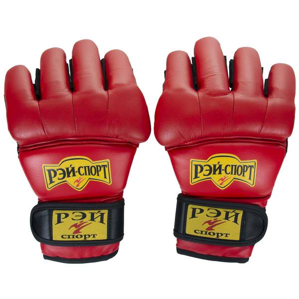 Перчатки - краги РЭЙ СПОРТ ( RAY SPORT ) для армейского рукопашного боя красные (1604924) - HAKKI