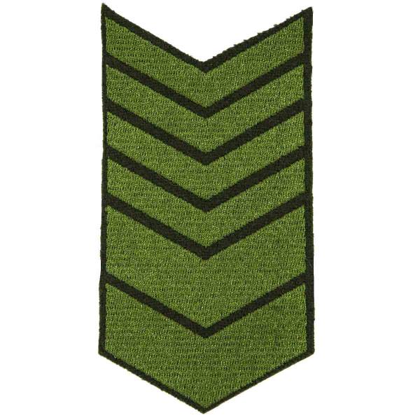 Знак - годичка ( нашивка шеврон ) нарукавный за выслугу лет ( по годам службы ) 14 лет полевой вышитый (2508089) - HAKKI