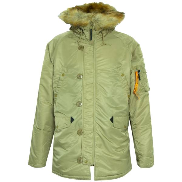 Куртка NORD DENALI аляска HUSKY KHAKI / KHAKI песочная (1105173) - HAKKI