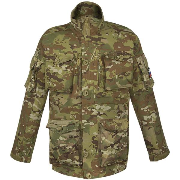 Куртка GARSING ( ГАРСИНГ ) Field Parka ( Панцирь ) мембранная с вентиляционными клапанами GSG-7 CAMO-MULTI (1105082) - HAKKI