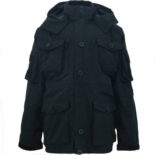 Куртка GARSING ( ГАРСИНГ ) Field parka ( Панцирь ) зимняя со съемной подкладкой GSG-14 черная (1105941) - HAKKI