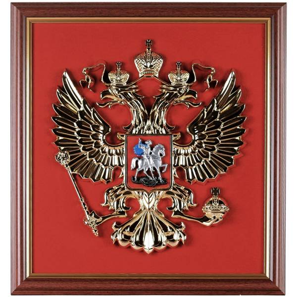 Панно РФ ( Герб РФ ) 400x420 (4406047) - HAKKI
