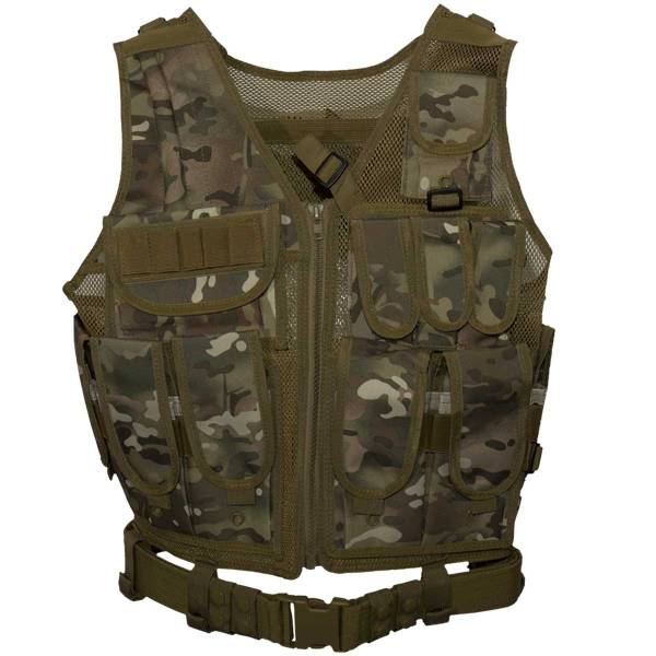 Жилет разгрузочный ( разгрузка ) TAC с системой MOLLE ( МОЛЛЕ ) camo-multi (3212068) - ВОЕНТОРГ ТЫЛОВИК