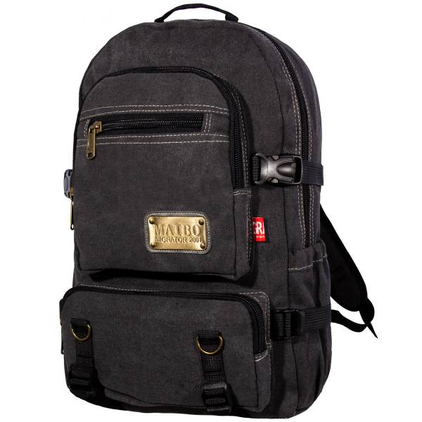 Рюкзак Maibo Migrator 2001 брезентовый 50х30х20 35 л серый (3306092) - HAKKI