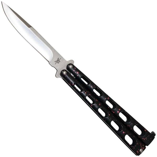Нож бабочка ( балисонг ) BENCHMADE складной черный (3915013) - HAKKI
