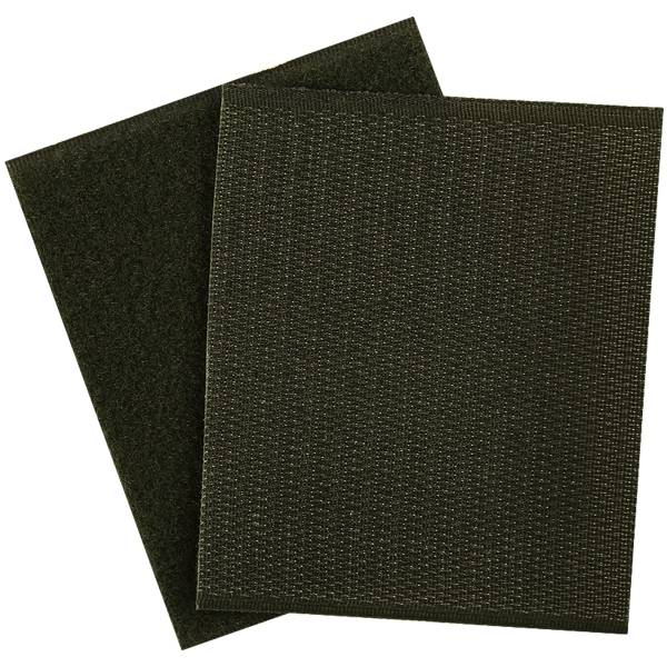 Липучка ( Velcro лента контактная ) для нашивки на рукав ВС России 10x8,5 см оливковая (2106123) - HAKKI