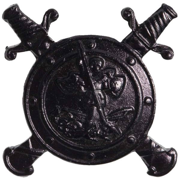 Эмблема ( знак ) петличная ( петлица ) МВД (Полиция) чёрная (2102233) - HAKKI