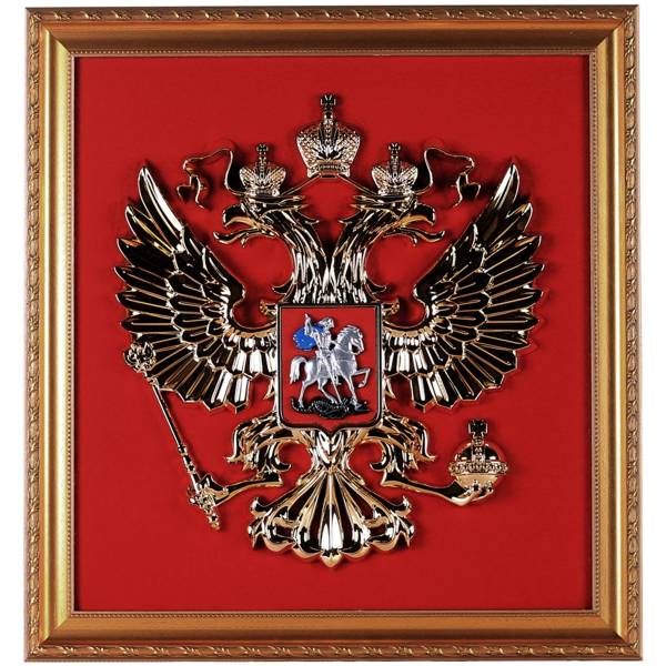 Панно РФ ( Герб РФ ) 400x420 (4406048) - HAKKI