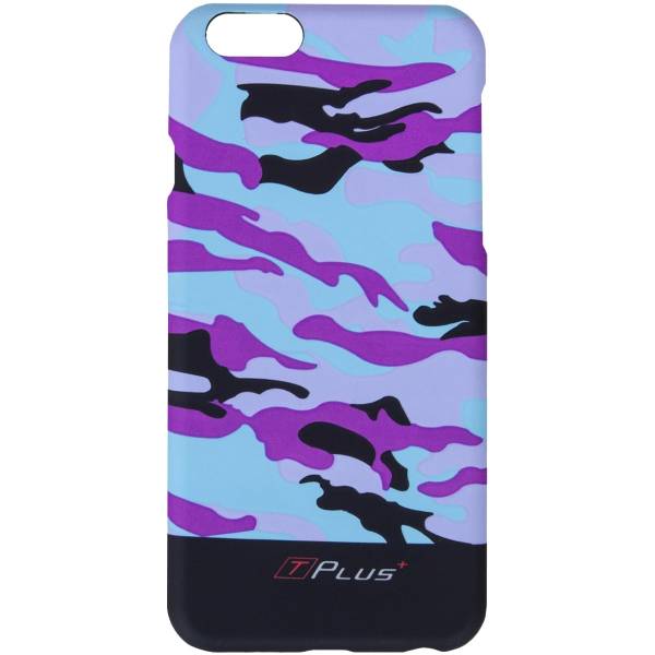 Чехол на телефон TPlus iPhone 6 камуфляж фиолетовый (4001105) - HAKKI