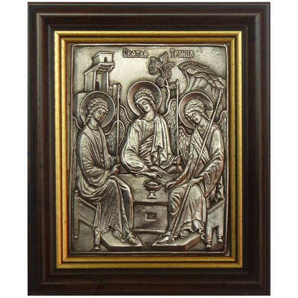 Плакетка ( панно ) Икона Святая Троица 150х130 (4406310) - HAKKI