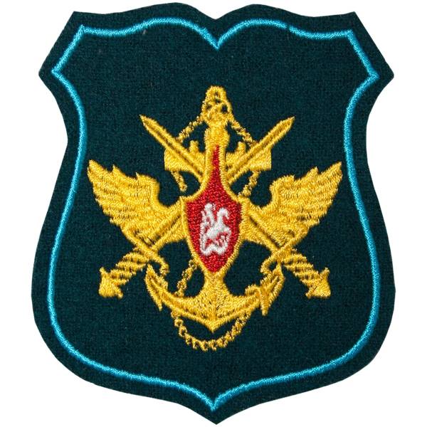 Нашивка ( шеврон ) на рукав Должностное лицо МО вышитый синий (2503293) - HAKKI