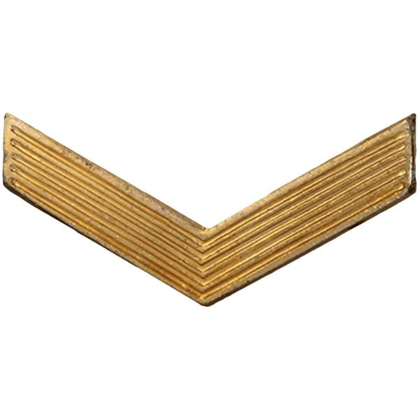 Знак различия ( лычка ) на погон Ефрейтор золотистая (2101042) - HAKKI