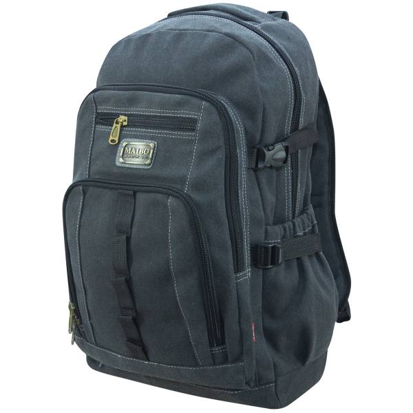 Рюкзак Maibo Migrator 2001 брезентовый 6691 52х32х15 25 л серый (3306750) - HAKKI