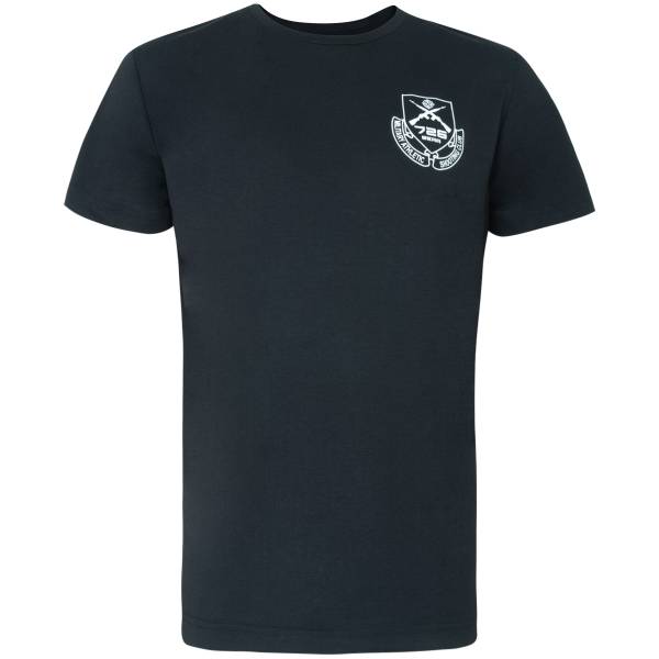 Футболка 726 GEAR мужская Мilitary athletic shooting club черная (1214009) - HAKKI