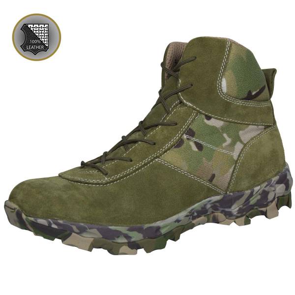 Ботинки с высоким берцем ( берцы ) GARSING ( ГАРСИНГ ) ARAVI CAMO MULTI 0626 МО облегченные CAMO-MULTI (1502259) - HAKKI