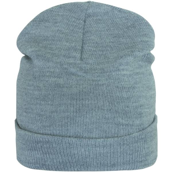 Шапка зимняя вязаная серая (1409048) - HAKKI
