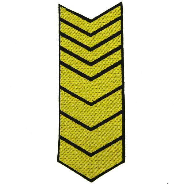 Знак - годичка ( нашивка шеврон ) нарукавный за выслугу лет ( по годам службы ) 24 года вышитый (2508049) - HAKKI