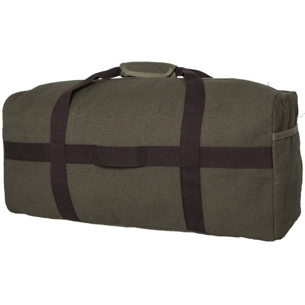 Сумка - рюкзак брезентовая 60х27х25 40 л оливковая (3310064) - HAKKI