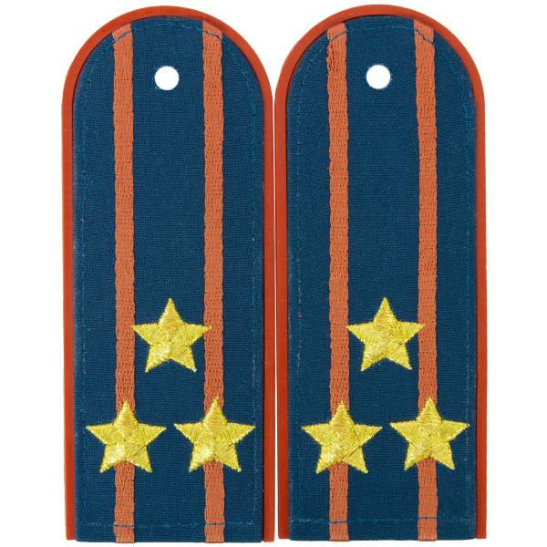 Погоны МЧС повседневные на куртку ( китель ) Полковник машинная вышивка пластик (2207323) - HAKKI