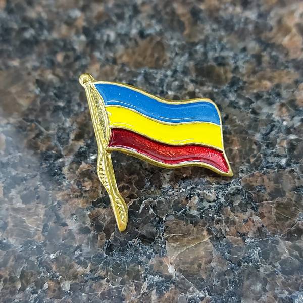 Знак фрачный Флаг ( флажок ) Донское казачество на флагштоке на пимсе (2302935) - HAKKI