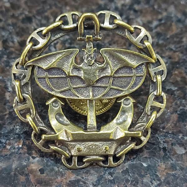 Знак нагрудный Военно-морская разведка закрутка (2301167) - HAKKI