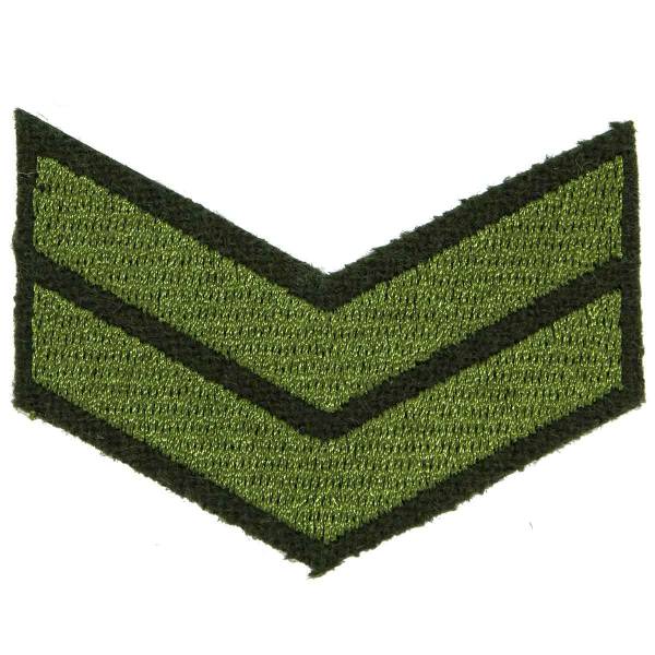 Знак - годичка ( нашивка шеврон ) нарукавный за выслугу лет ( по годам службы ) 2 года полевой вышитый (2508077) - HAKKI