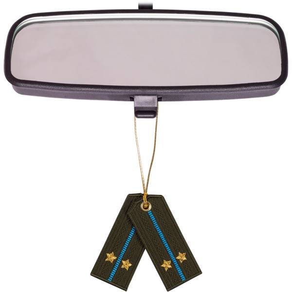 Вымпел мини в авто погоны вышитые  Лейтенант ВДВ России (4501070) - HAKKI