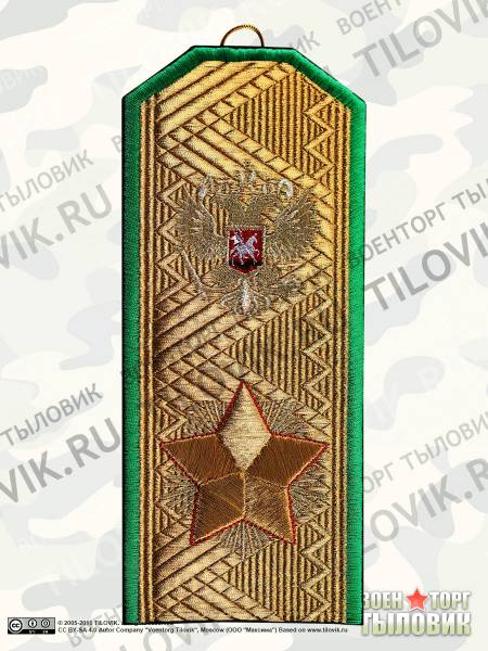 Вымпел средний с вышивкой Маршал ПС ФСБ (4503030) - HAKKI