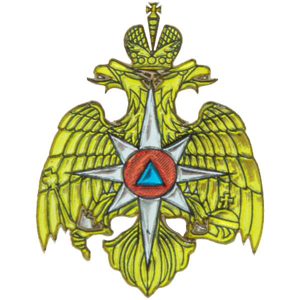 Наклейка металлизированная МЧС России 40х30 (4420078) - HAKKI