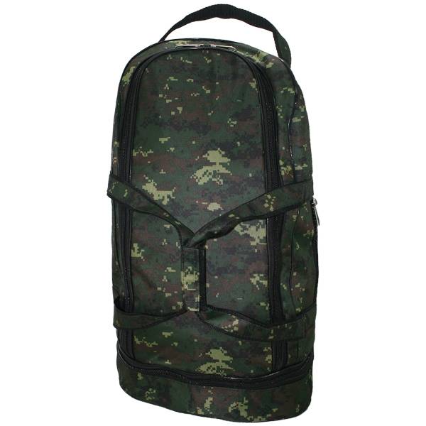 Сумка-рюкзак камуфлированная 60х30х30 55 л цифра зеленая 10 м (3310926) - HAKKI