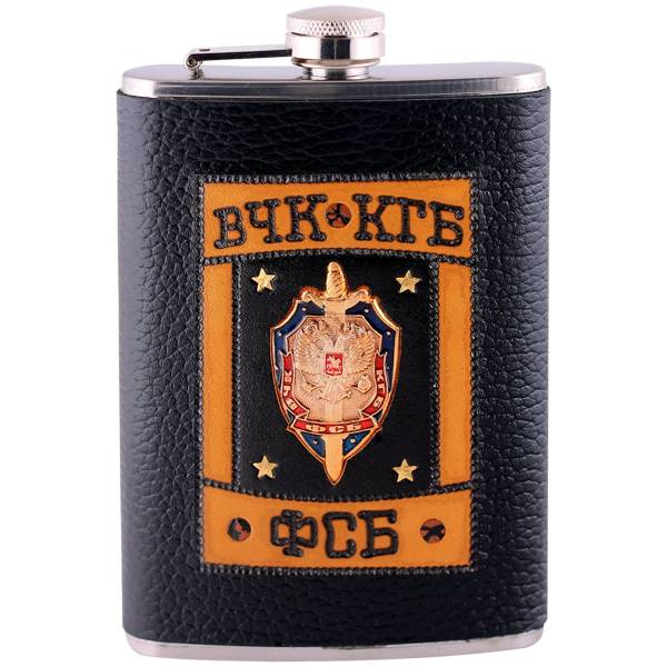 Фляга с символикой ВЧК ФСБ КГБ (3407059) - HAKKI