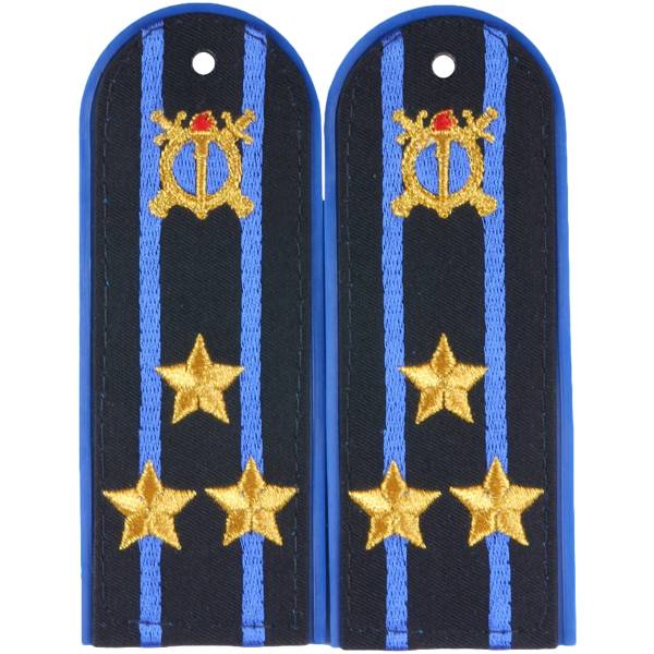 Погоны Юстиции Полиции МВД повседневные на куртку Полковник с эмблемой машинная вышивка пластик (2205119) - HAKKI