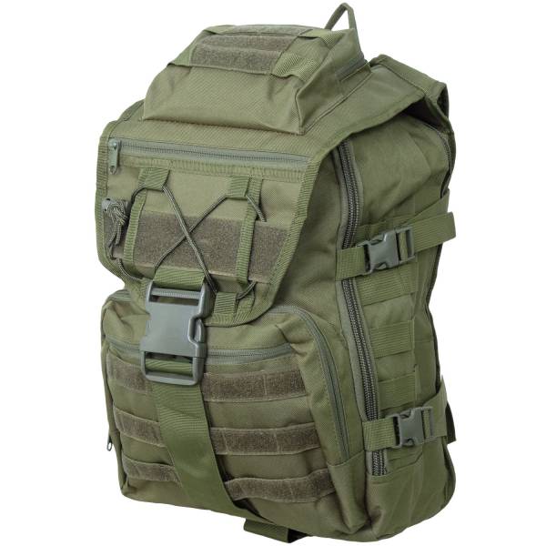 Рюкзак TAC тактический Combat MOLLE 30х45х25 38 л оливковый (3306039) - HAKKI