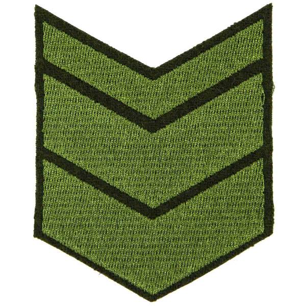 Знак - годичка ( нашивка шеврон ) нарукавный за выслугу лет ( по годам службы ) 11 лет полевой вышитый (2508086) - HAKKI