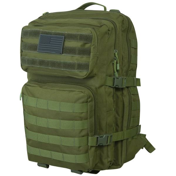 Рюкзак TAC тактический Tactical MOLLE 35х50х30 53 л оливковый (3306029) - HAKKI