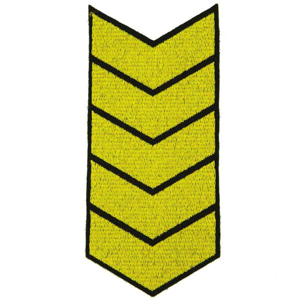 Знак - годичка ( нашивка шеврон ) нарукавный за выслугу лет ( по годам службы ) 25 лет вышитый (2508050) - HAKKI