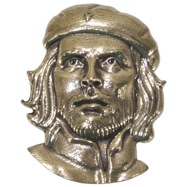 Знак фрачный из серии известные личности - Эрнесто Че Гевара бронзовый (2302986) - HAKKI