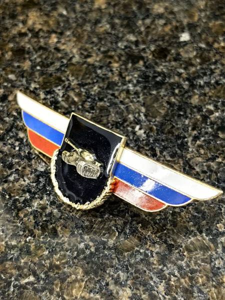 Знак должностной Командира танковой бригады и ей равного соединения Танковых войск закрутка (2309013) - HAKKI